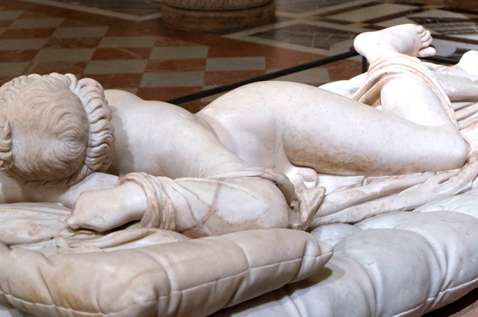 hermaphrodite endormi - le louvre